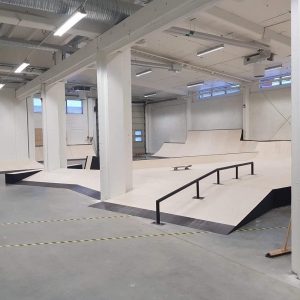 Invigning av nya skatehallen i Skellefteå 4